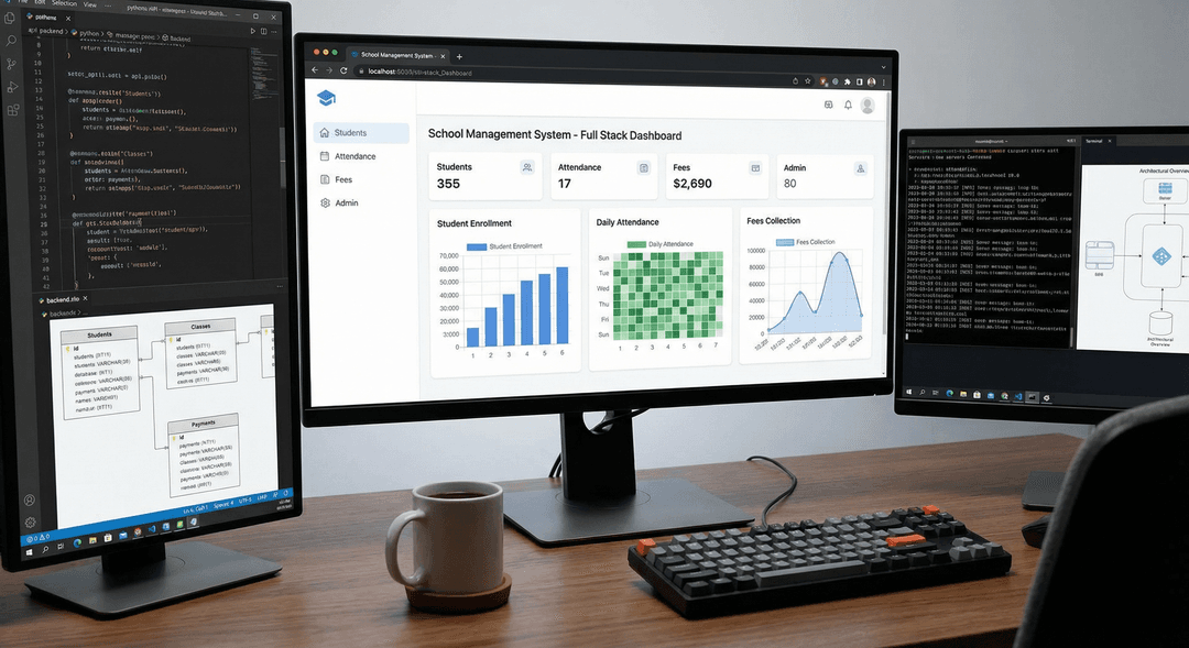 Innovar Ideas Schoolwave - Full Stack development with Prisma and tRPC