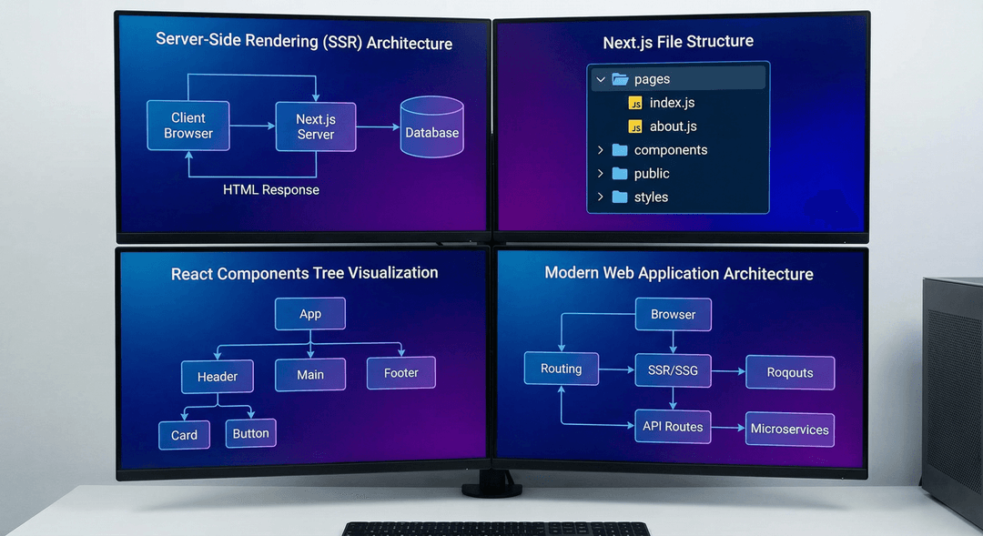 React.js and Next.js development